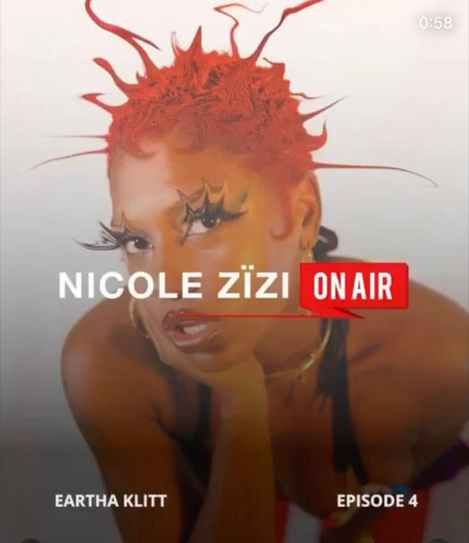 Nicole Zizi on air: Ep4 Fine Art, Fashion, Anime and Childhood Nostalgia with Eartha Klitt
