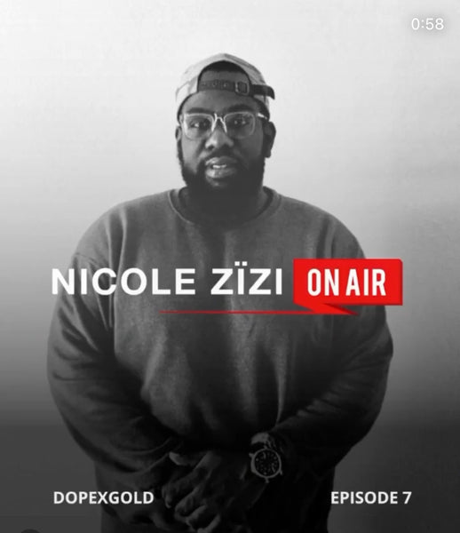 Nicole Zizi on air: Ep7 DopexGold on Activisim, Upbringings and Developing as a Professional Artist, Youth Concept Gallery Installations and Plans